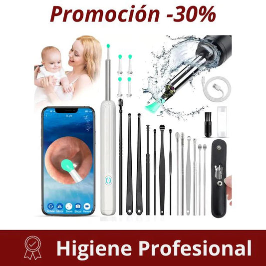 Limpiador de Oídos Inteligente - Limpieza segura y visible ✨